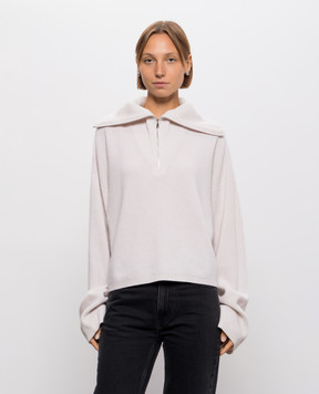 Solotre Ivory wool sweater M3AC0001