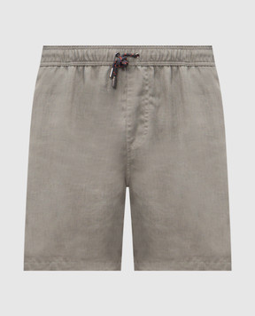Sease Green hemp swim shorts PB059TN359