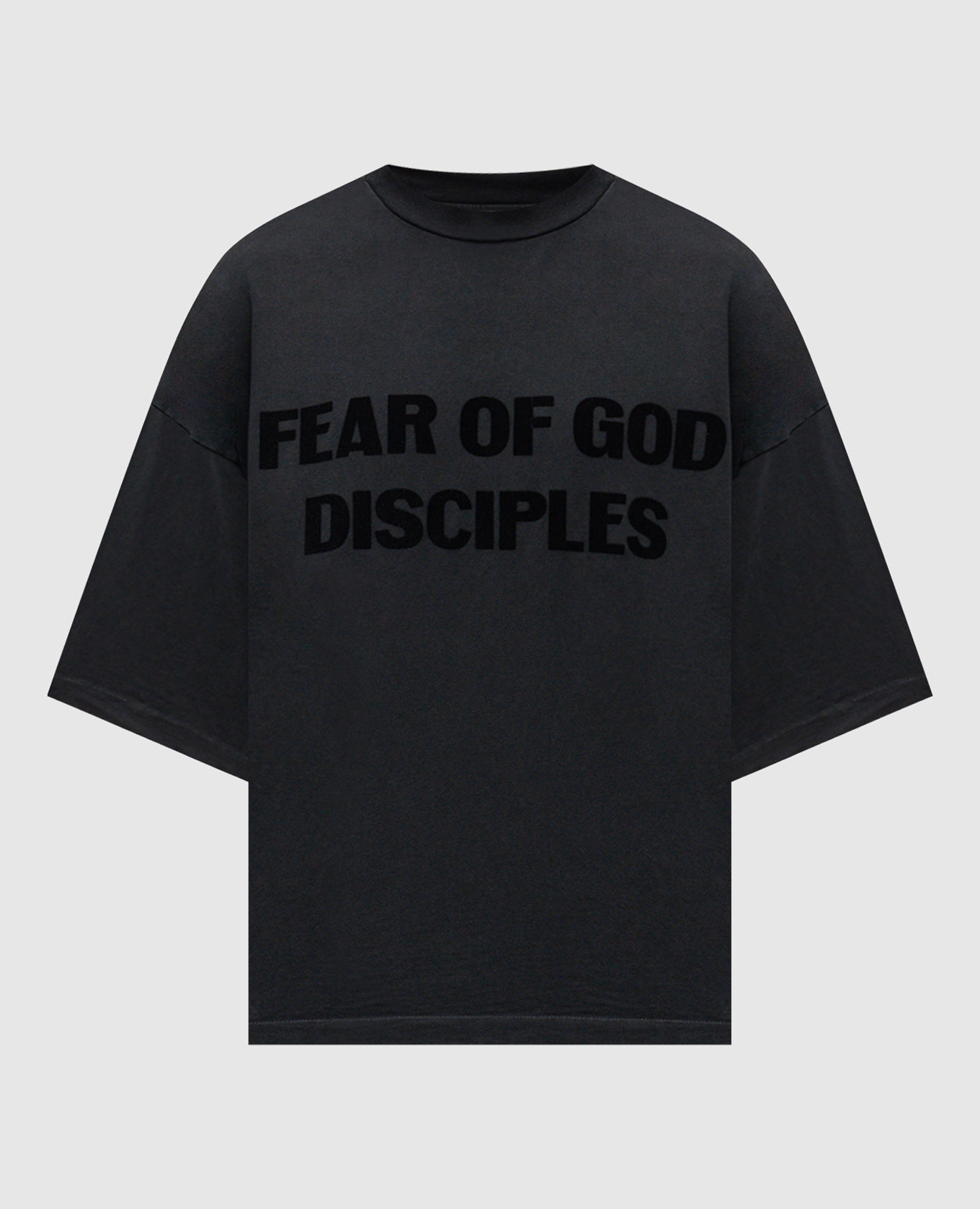 

Black Power 25 T-shirt with textured logo Fear of God