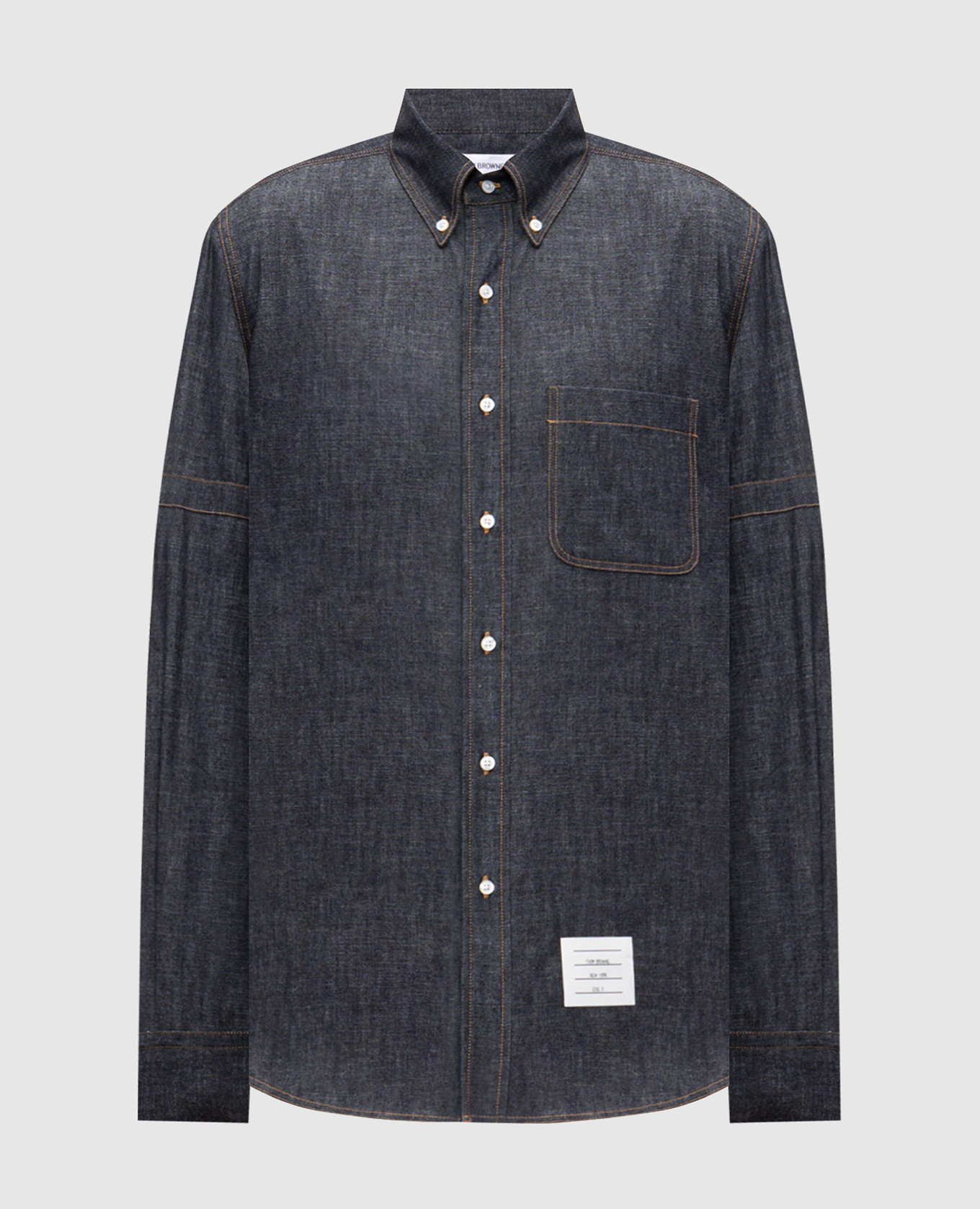 

Blue denim shirt Thom Browne