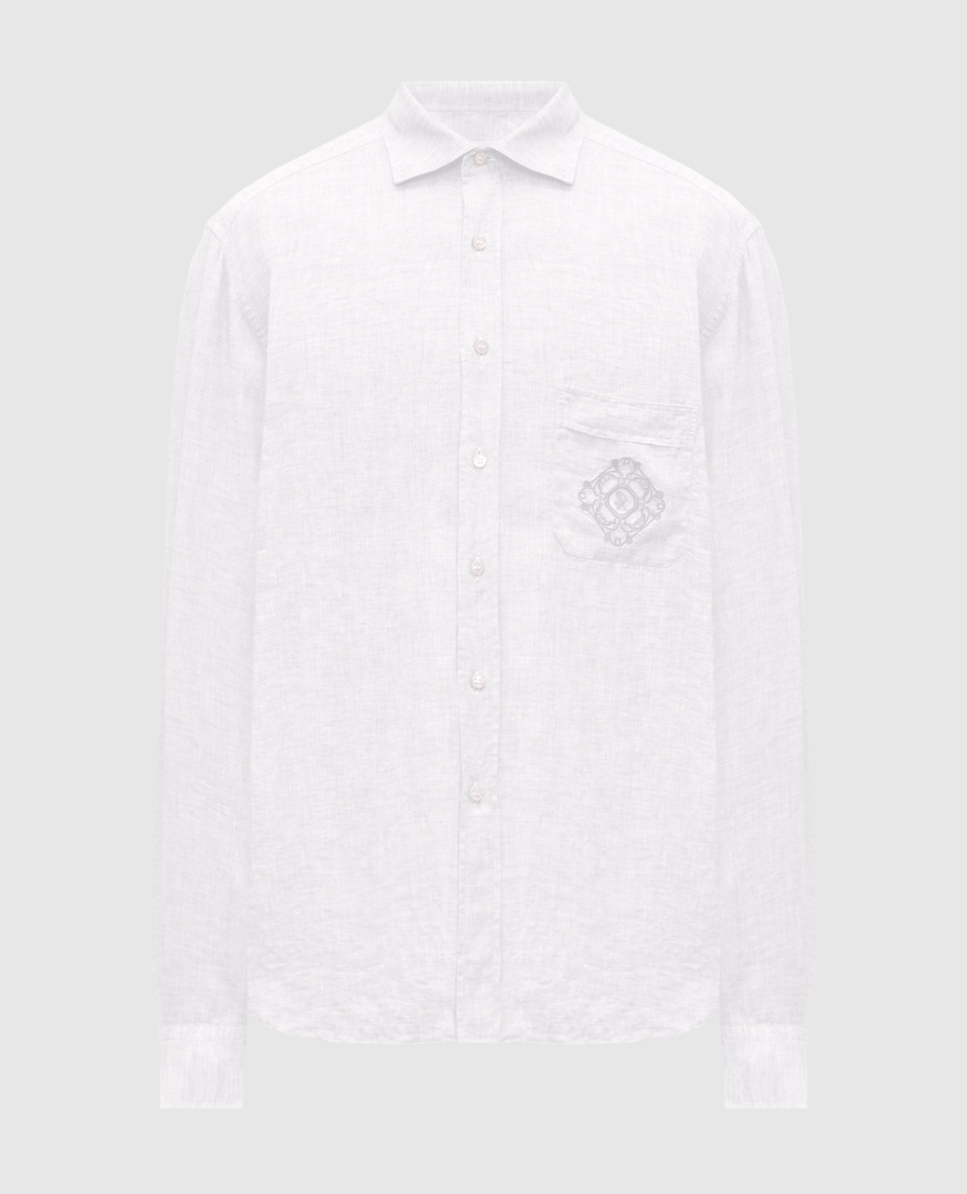 White linen shirt