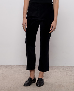 Max Mara Weekend Black corduroy pants MARRUCA WKDMARRUCA