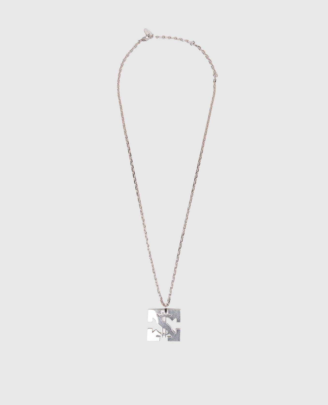 

Silver chain with Dollar Arrow pendant Off-White