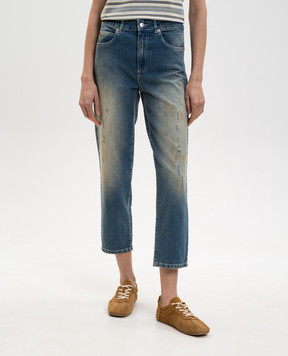 Max & Co Blue jeans with a vintage effect MCOJUNIOR