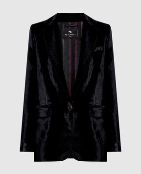 Etro Black velvet jacket WRCA004299TCD01