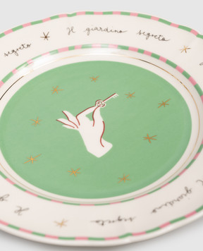 Bitossi Home White porcelain fruit plate Hand PAN01022