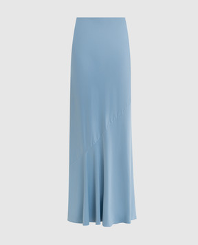 Ermanno Scervino Blue maxi skirt D482O354XZV