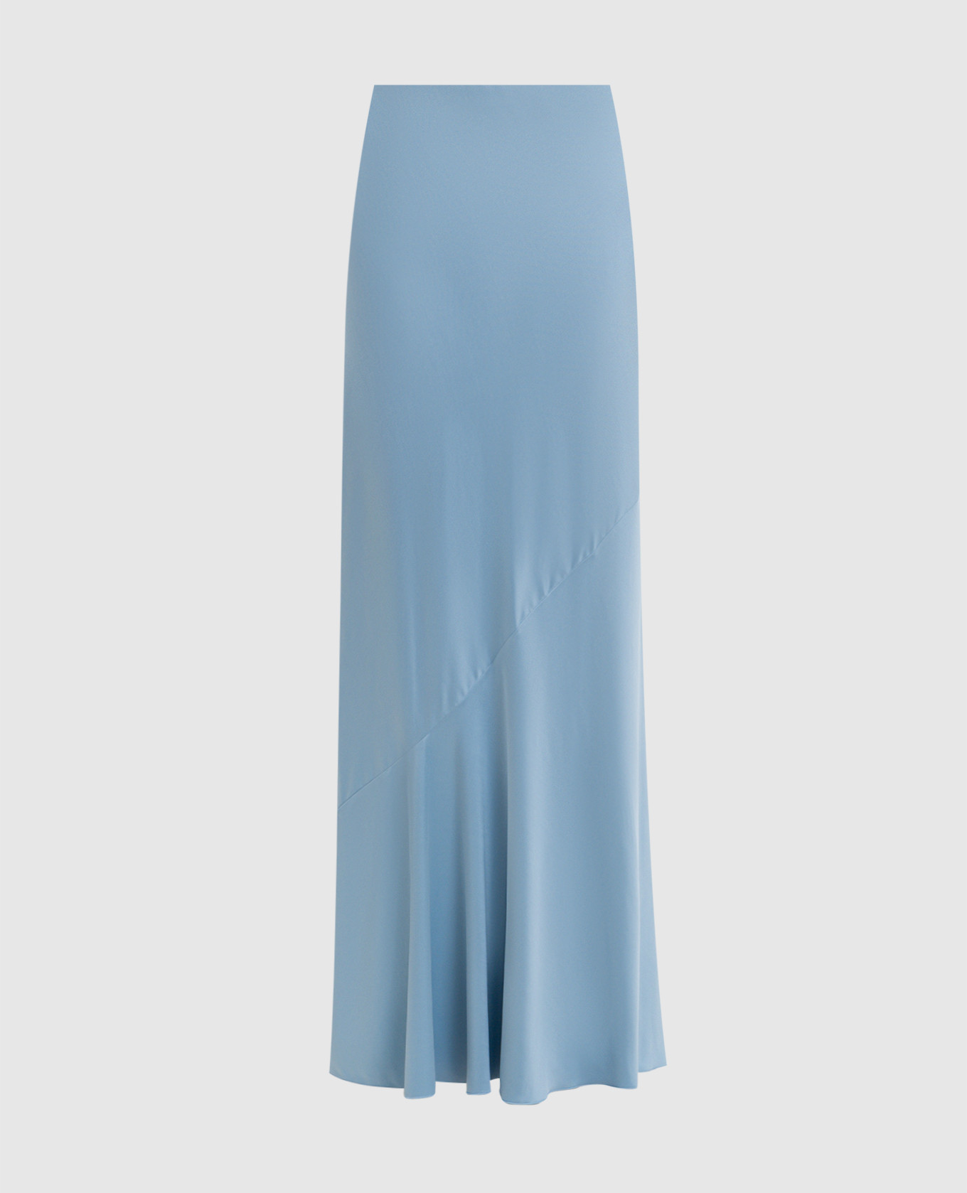 Blue maxi skirt
