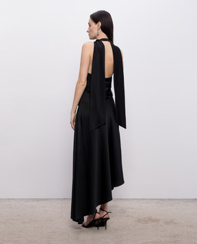 Simkhai Monica black asymmetrical dress 2261268Q
