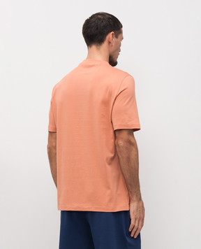 Brunello Cucinelli Orange T-shirt M0B138440