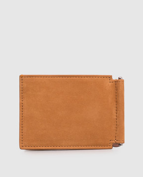 Brunello Cucinelli Brown nubuck wallet MWSKBU440