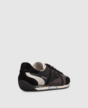 Premiata Jackyx black leather sneakers JACKYX25