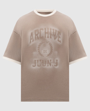 Juun.j Beige ARCHIVE T-shirt JC6442P06A