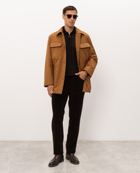 Stefano Ricci Brown corduroy pants M1T6300040CTW02T