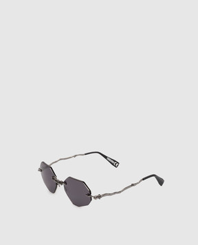 Kuboraum H44 Grey Folding Sunglasses KRSH44BBS000004Y