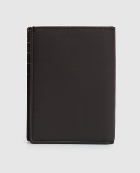 Brunello Cucinelli Brown leather passport cover MWZNBU436