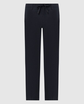 Canali Blue wool pants AR03472V91659