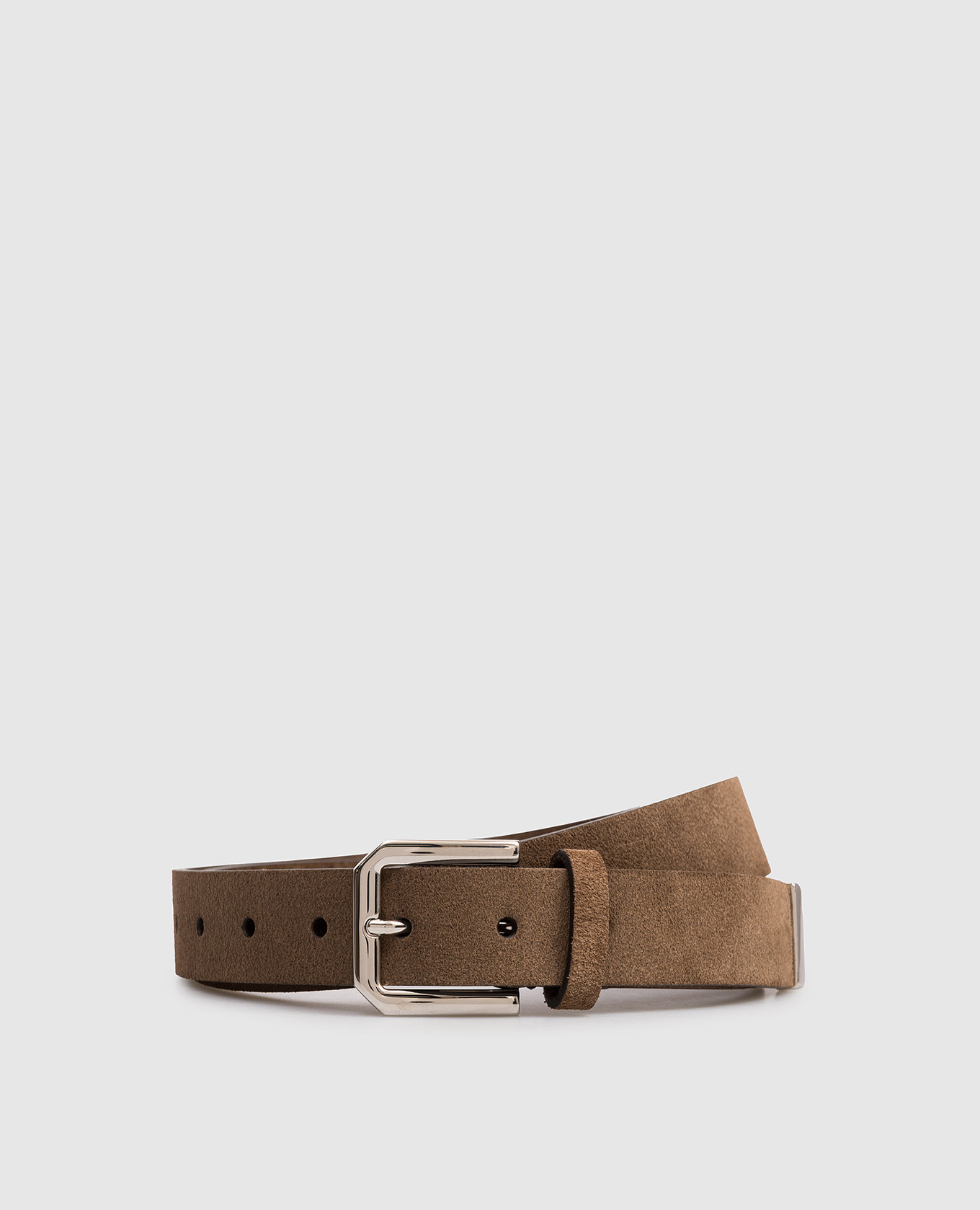 

Brown suede belt Brunello Cucinelli