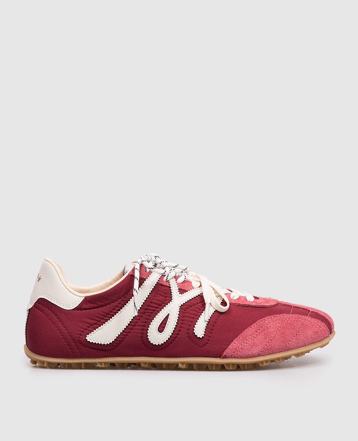 

Burgundy combination sneakers SPEEDY Maripe