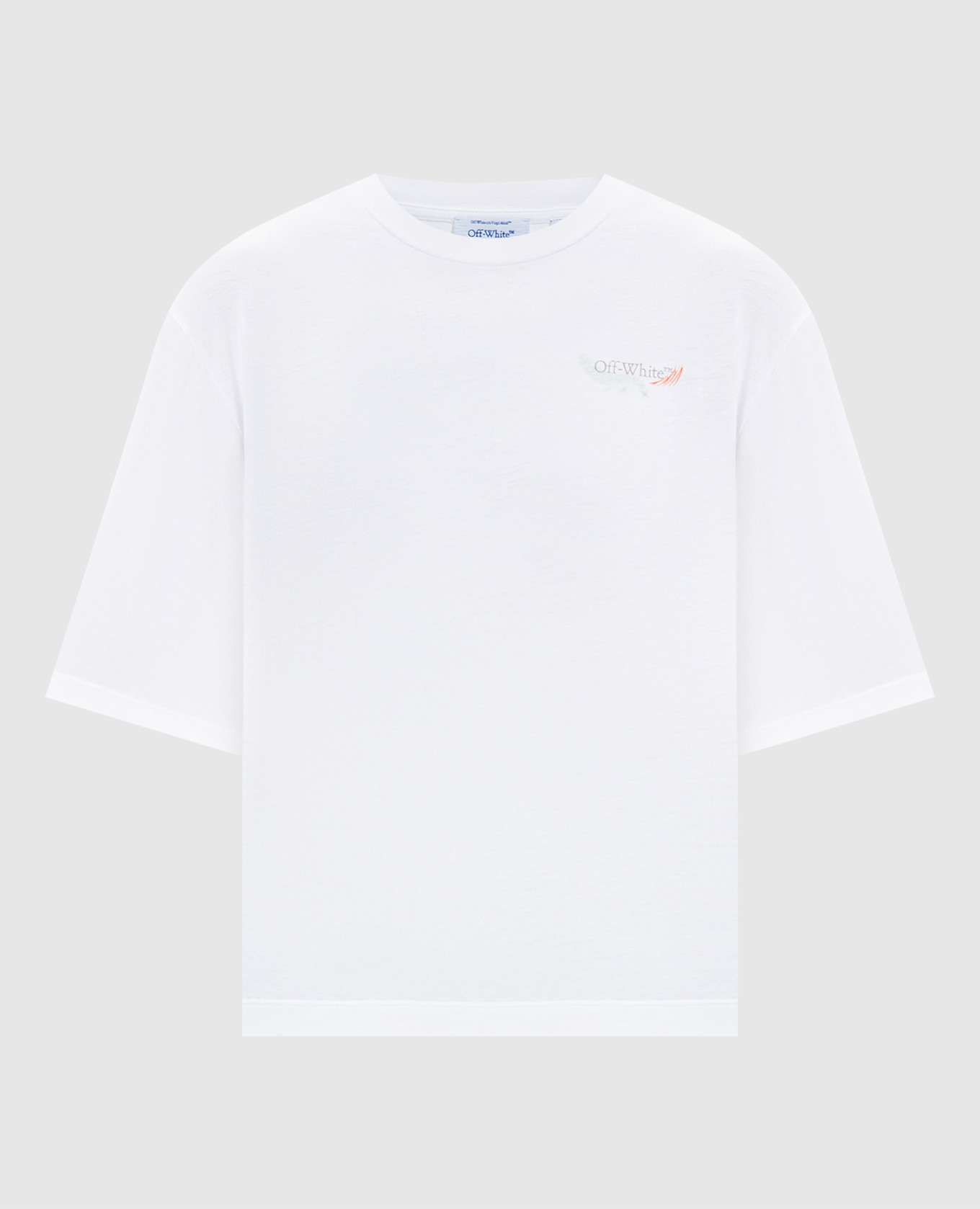 

White T-shirt with Storytelling print Off-White