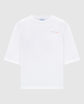 Off-White White T-shirt with Storytelling print 2AA124S26JER002