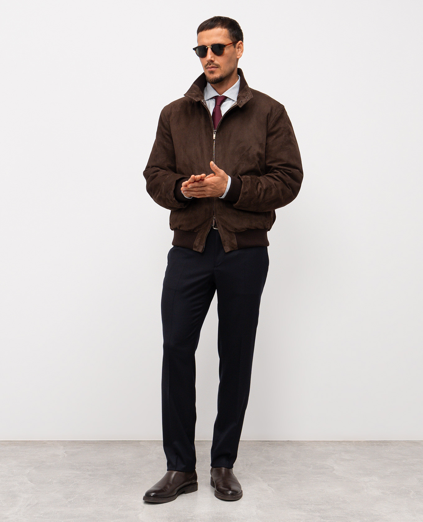 

Blue wool pants Peserico