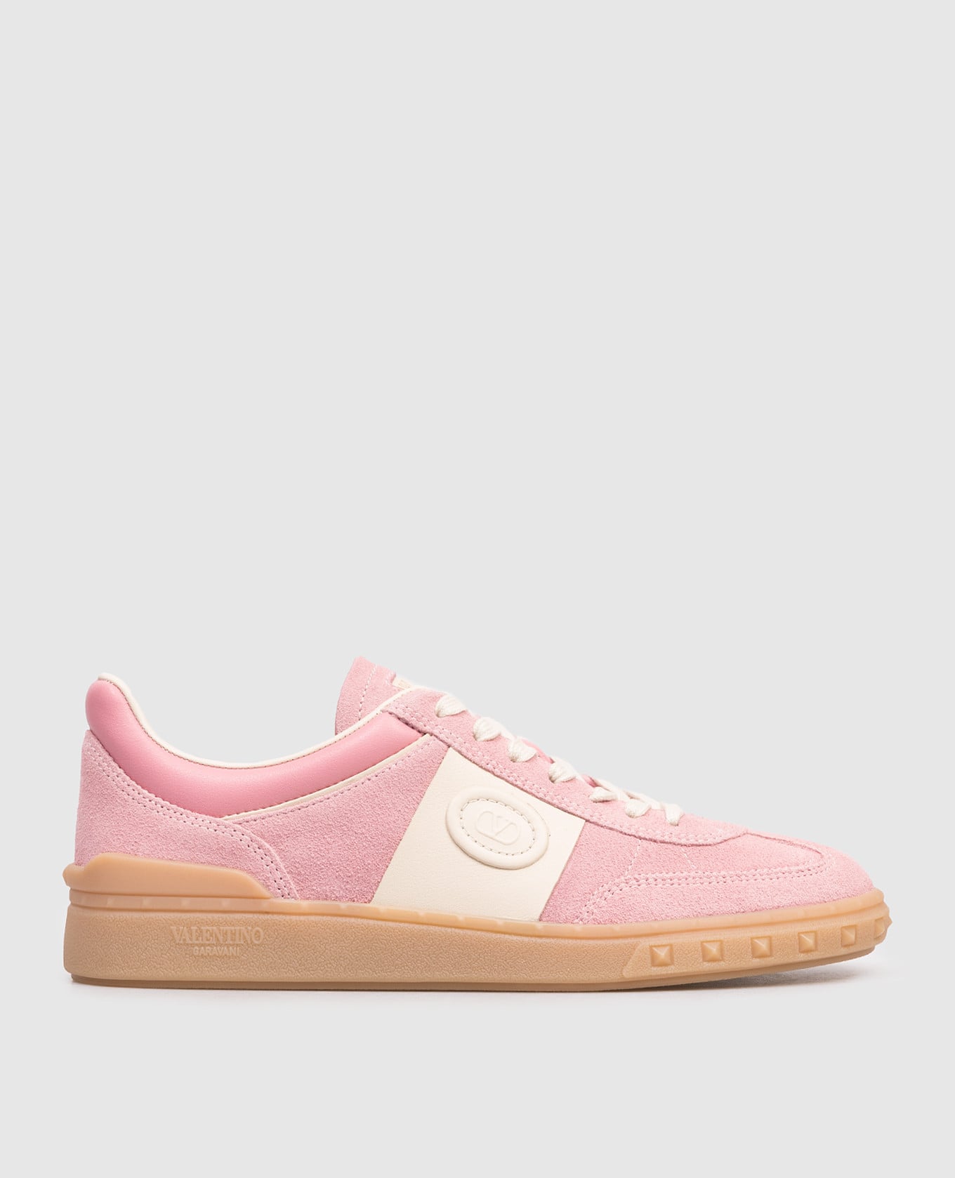 Pink combination sneakers Upvillage