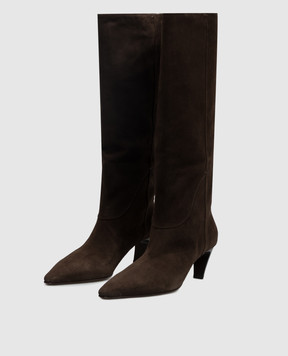 Premiata Brown suede boots M6804CAMOSCIO