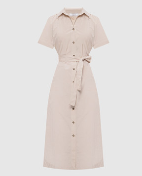 Peserico Beige shirt dress S02145A02769