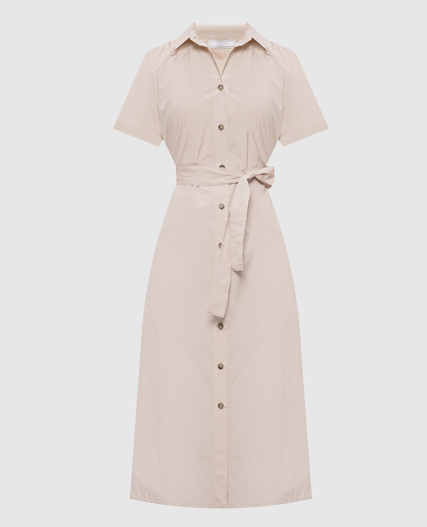 Beige shirt dress Peserico