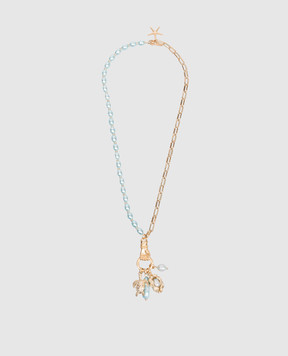 Oceanus Neutica blue necklace with pendant NEUTICA