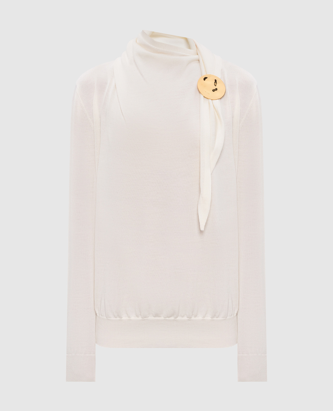 

White wool sweater Jil Sander