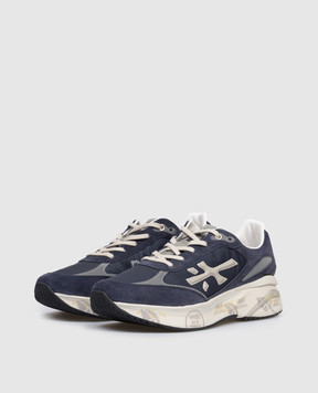 Premiata Blue combination sneakers MOERUN MOERUN