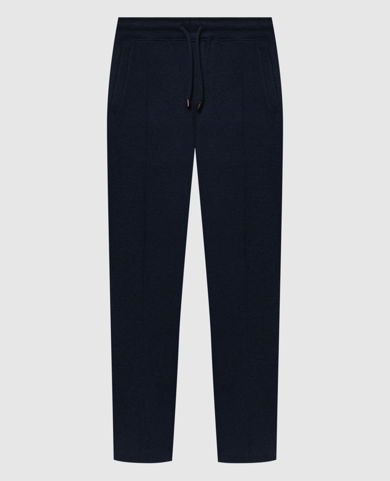 Blauwe kasjmier joggingbroek