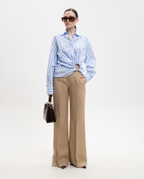Max Mara Brown linen pants MXSBIG