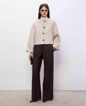 Brunello Cucinelli Beige cashmere jacket MD5037553P