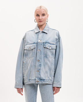 AGOLDE Blue Scroll denim jacket A51251371