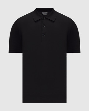 Tom Ford Black polo KPS035YMC040