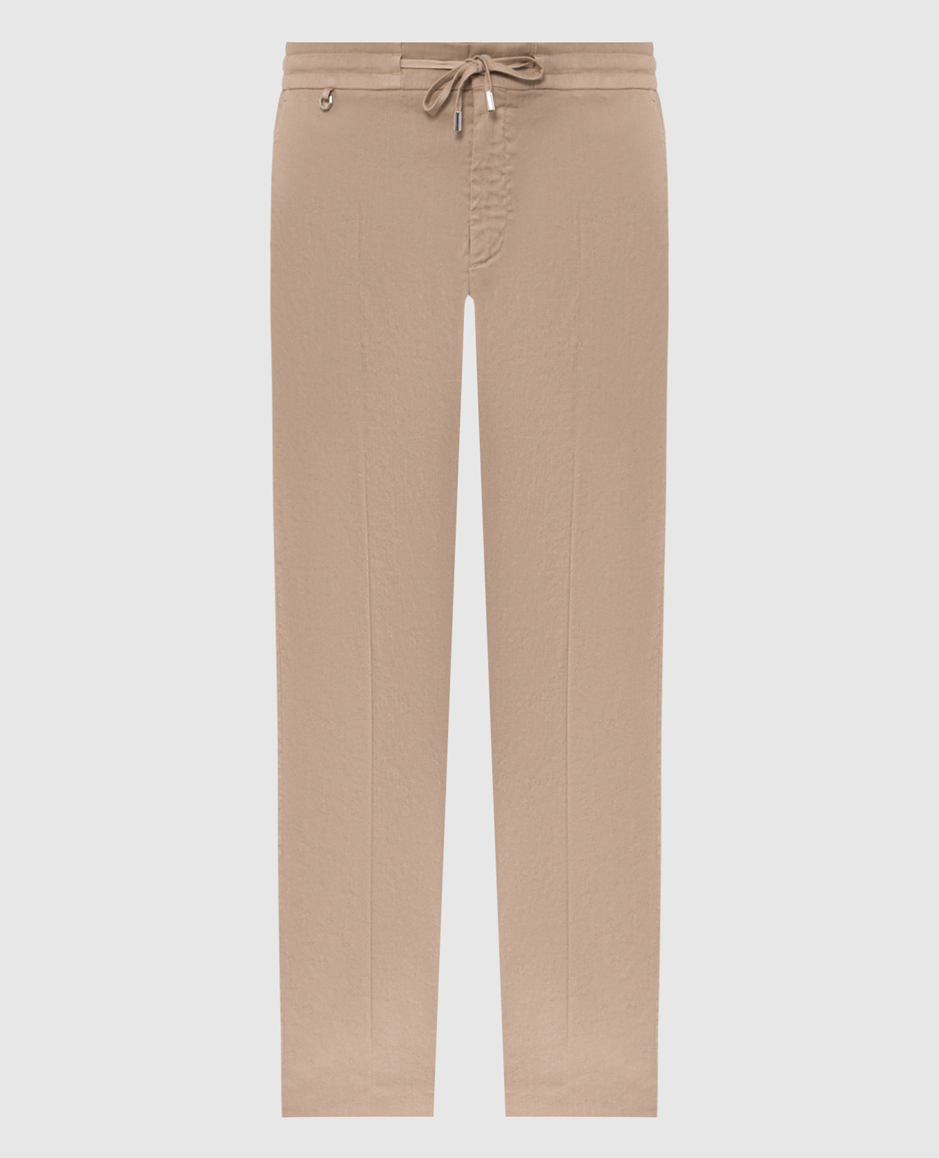 

Beige linen pants Stefano Ricci