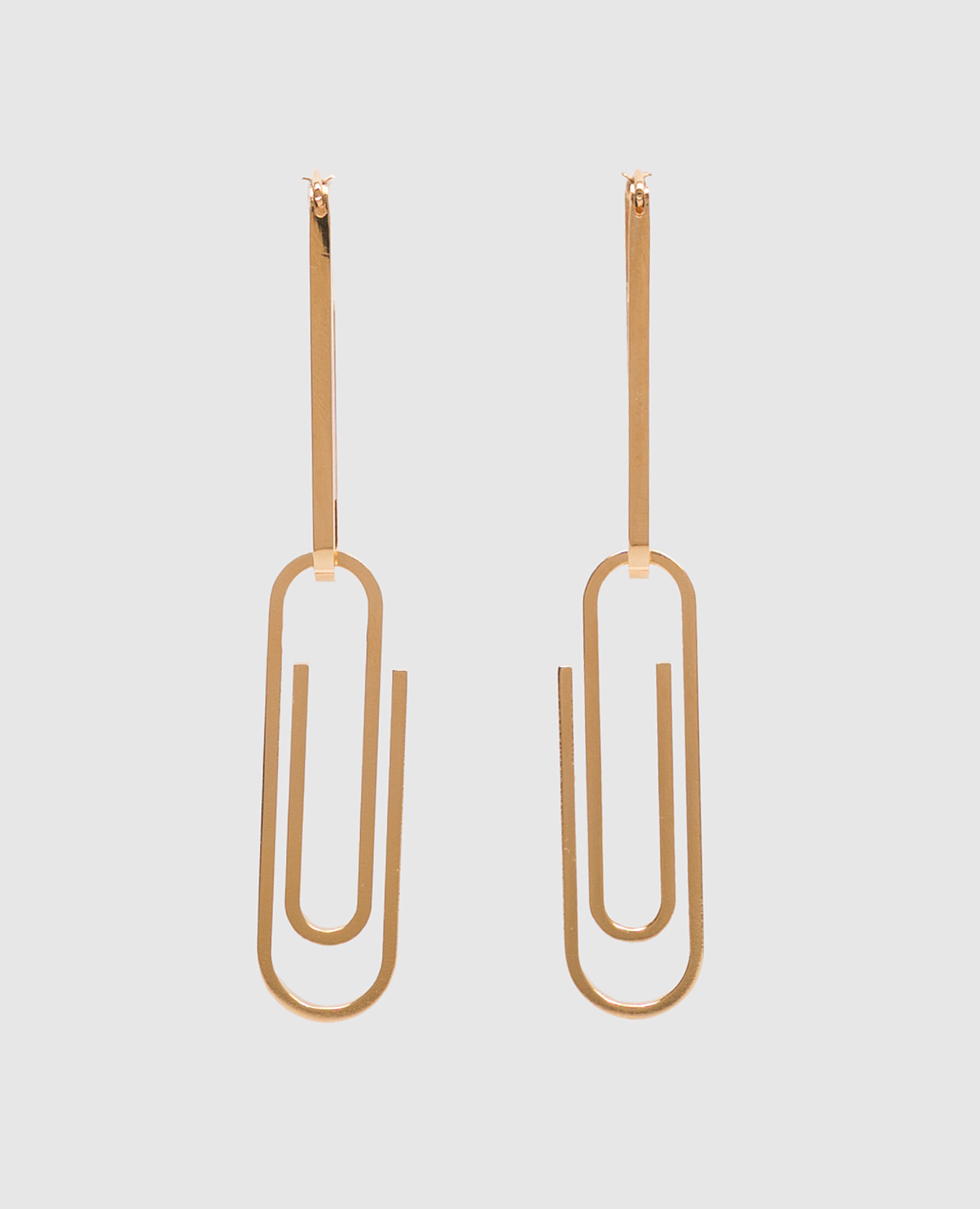 

Gold Paperclip Earrings Off-White, Golden