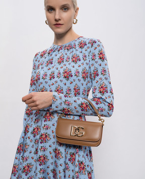 Dolce&Gabbana Brown leather cross-body bag 3.5 BB7603AW576