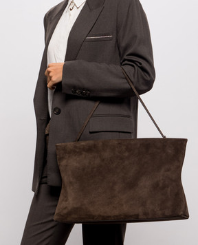 Marsell Diessepi brown suede jacket MB0481P024