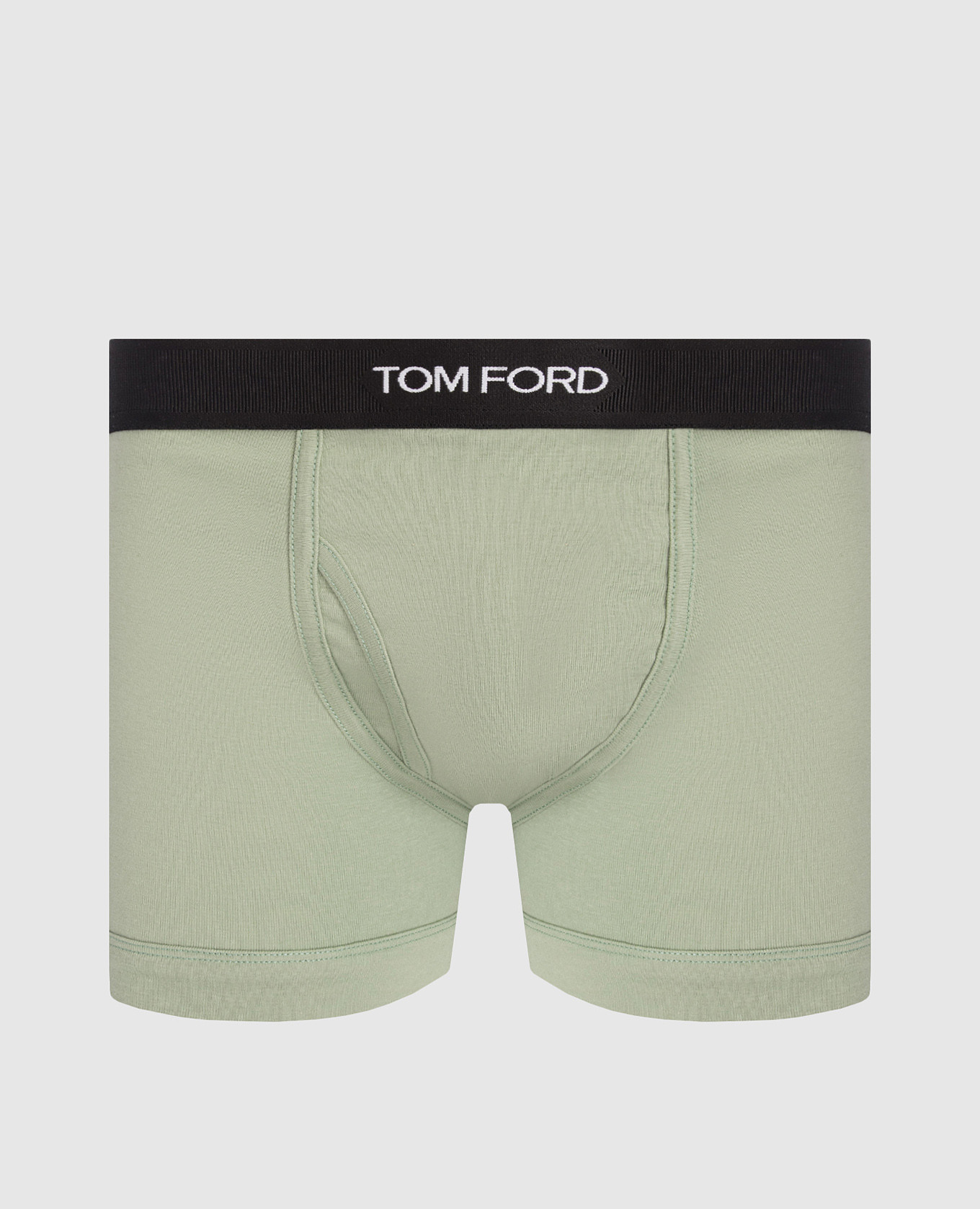 Green boxer shorts