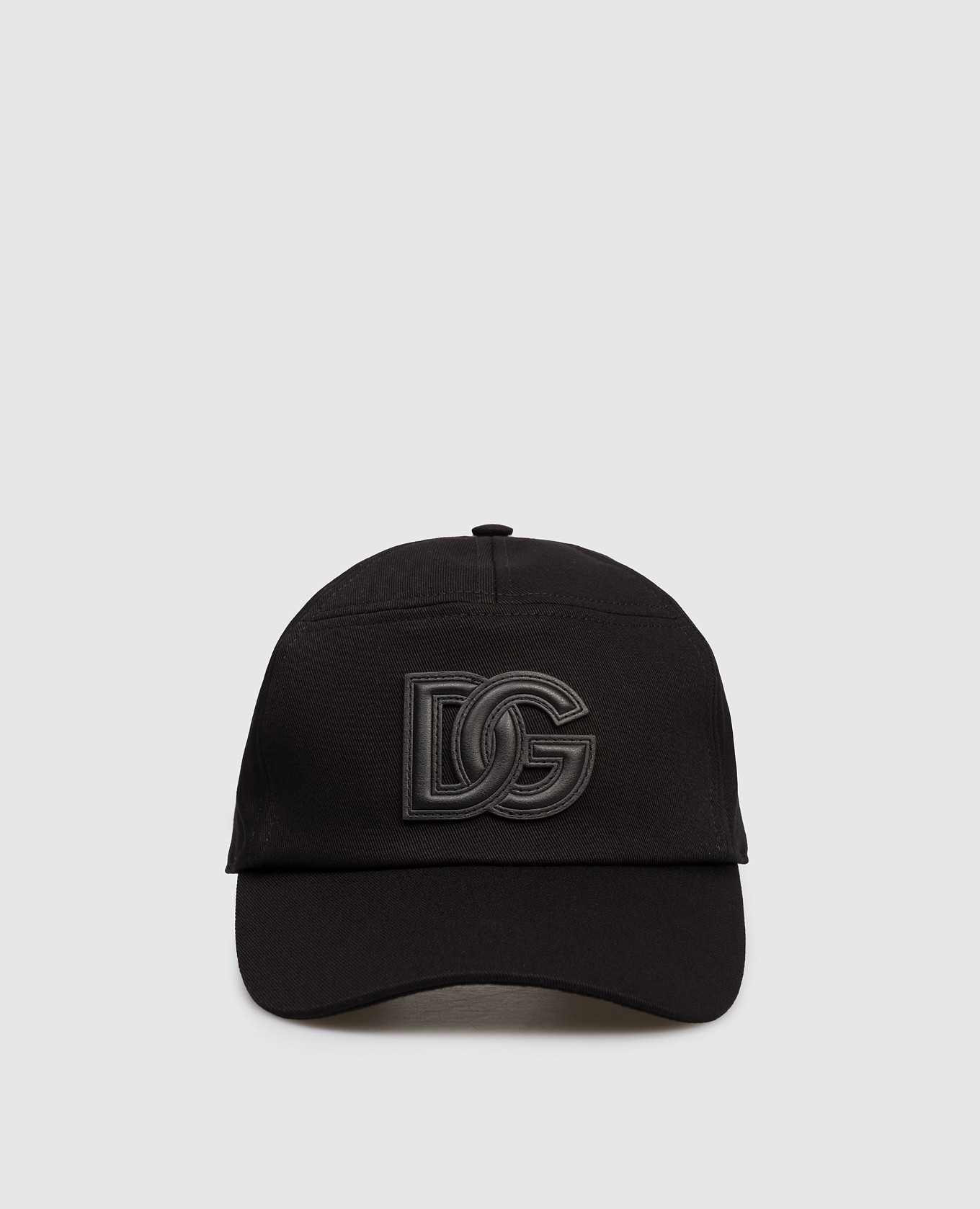 

Black cap with logo Dolce&Gabbana