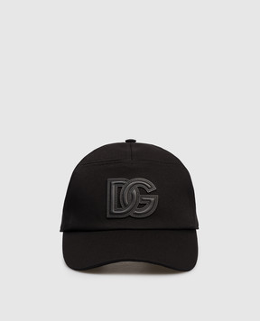 Dolce&Gabbana Black cap with logo GH931ZGK262