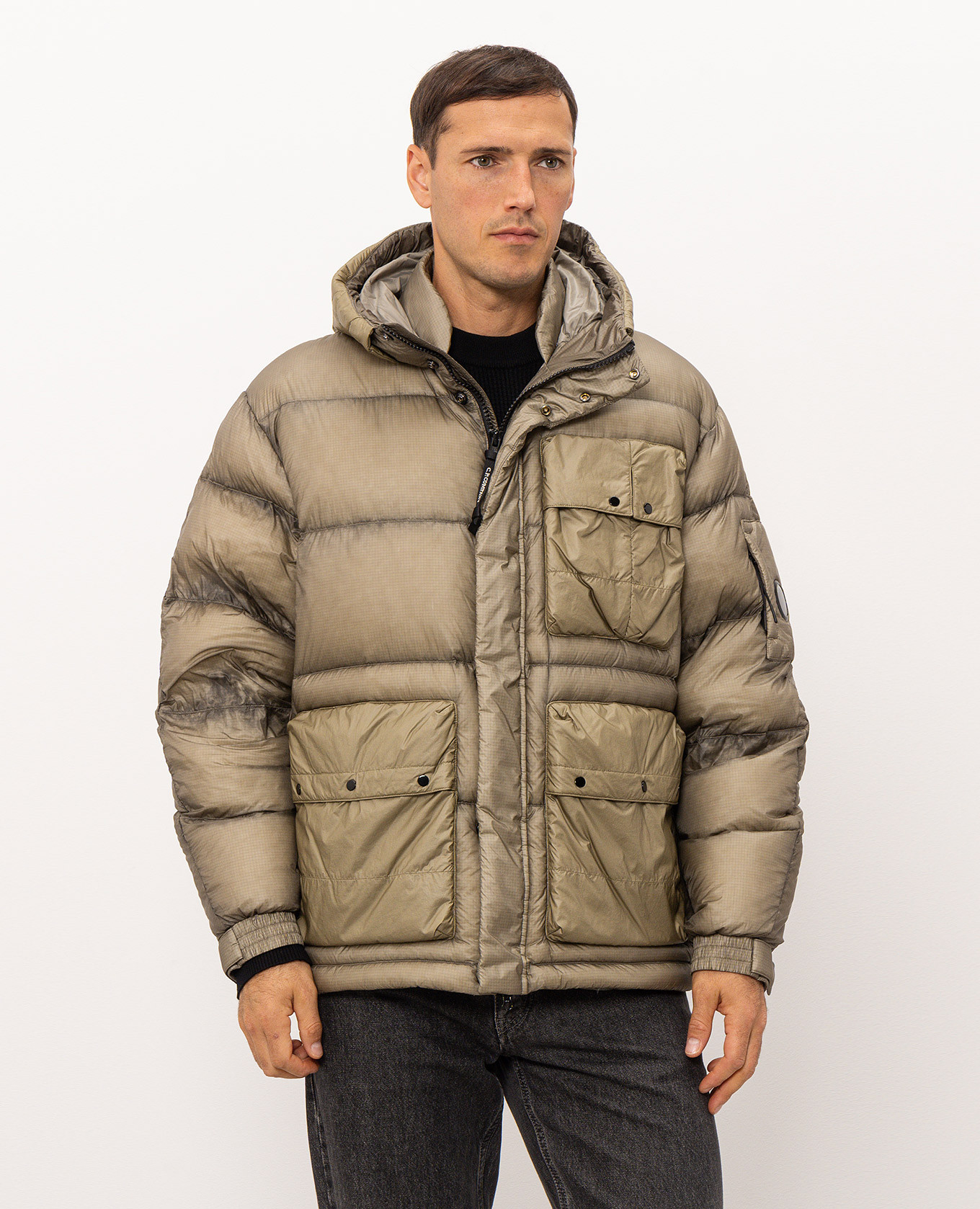 Khaki down jacket C.P. Company 3