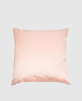 Blumarine Home Pink Note Blue decorative pillow with Swarovski crystals H0000220083