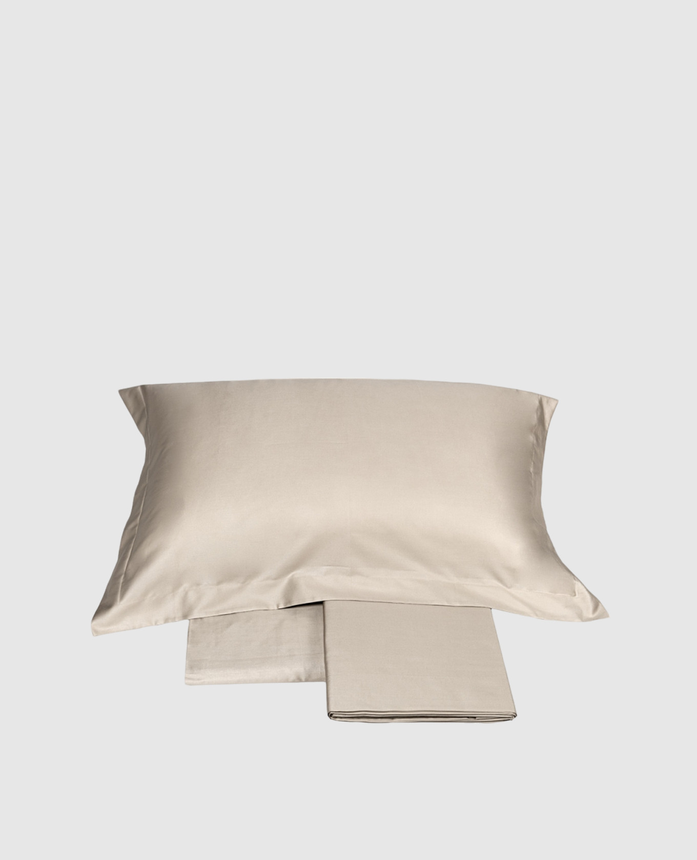 

Beige TRECENTO cotton bedding set Fazzini