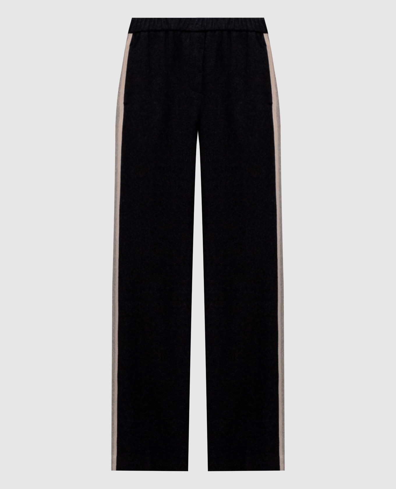 Dark gray striped sweatpants