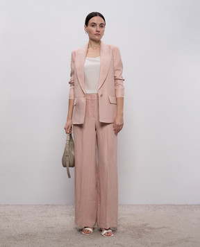 Peserico Pink linen jacket A0111602606